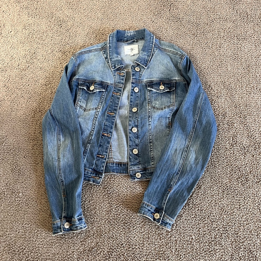 Oversized Vintage Denim Jacket